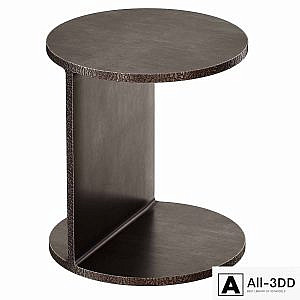 Jackie Iron End Table (Crate and Barrel)
