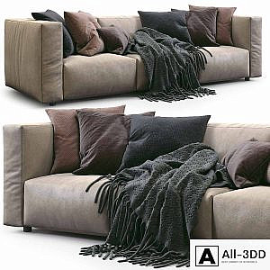 Prostoria Leather Sofa Match