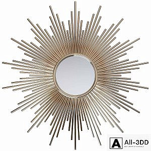 Soledad La Redoute Sun Shaped Mirror