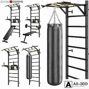 Record wall bars set