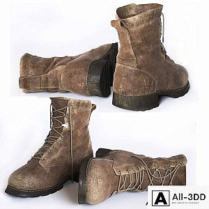 Frayed boots