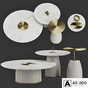 DIONE | Metal coffee table by Paolo Castelli
