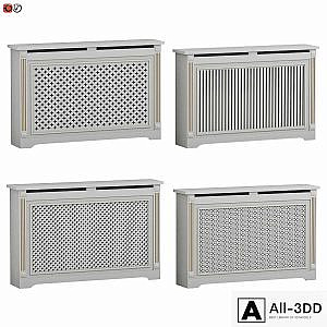 Decorative radiator screen set_04