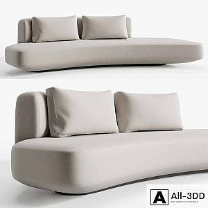 Audrey sofa 270 by Gallotti Radice