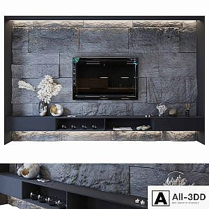 TV zone in stone