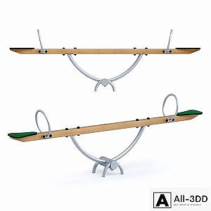Horizontal swing Kompan