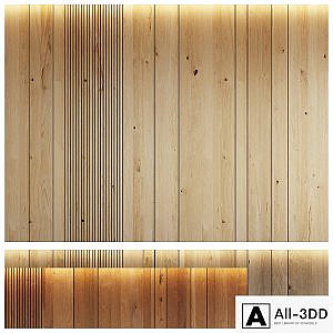 Wood panel set 7