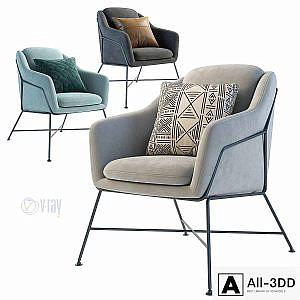 La Forma. Armchair Brida