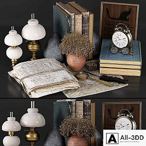 Old decorativ set