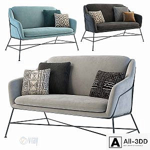 2-seater sofa La Forma (ex Julia Grup) Brida