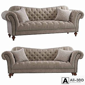 vanna Brussel Tufted sofa