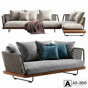 Minotti Sunray sofa set 1