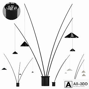 NORTH | Floor lamp By Vibia