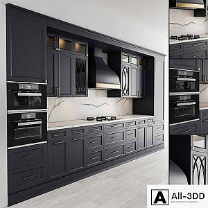 Kitchen NeoClassic - Dark Gray Set 22