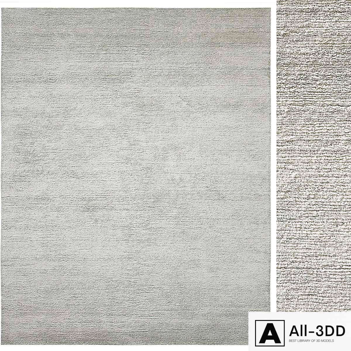 Khatan Hand-Knotted Mongolian Cashmere Rug modern interior 3D model Khatan Hand-Knotted Mongolian Cashmere Rug