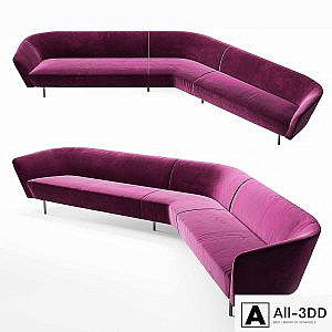 Arper loop sofa