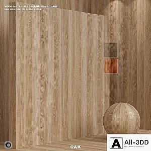 Material wood (seamless) oak - set 109