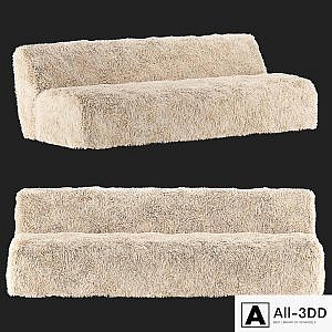 Restoration Hardware Yeti Sheepski Sofa