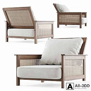 Wooden garden chair