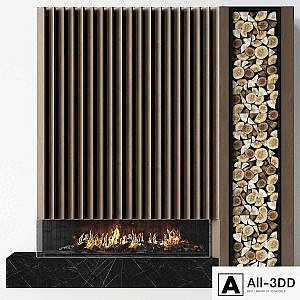 Fireplace modern 55