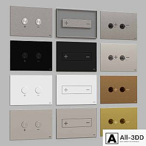 OLi Blink Trumpet Oceania flush plates