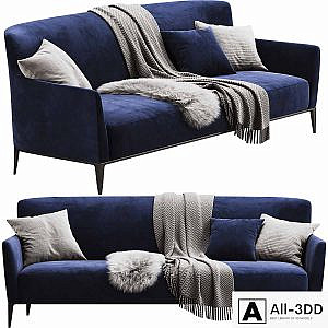 Poliform Gentleman Sofa 220 cm
