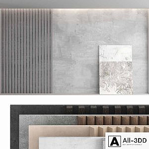 Decorative wall panel set 55
