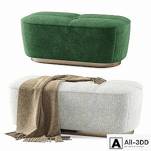 Minotti Jacques ottomans / Bench