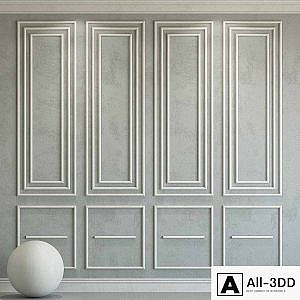 Decorative plaster with molding 115
