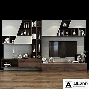 TV shelf 0279