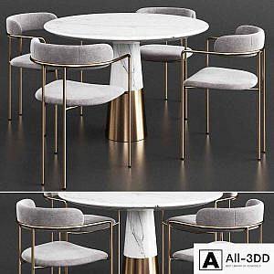 West Elm & CB2 Dinning Set 3