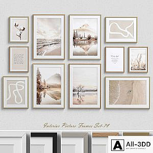 Interior Picture Frames Set-74