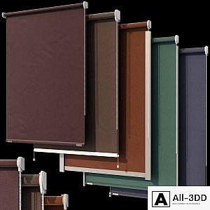 Roller blinds set