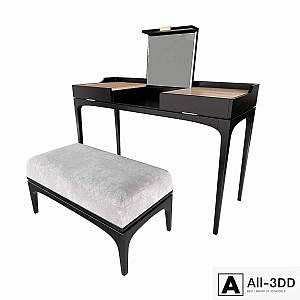 Tynd dressing table, Tynd bench