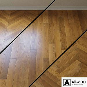 Parquet board Karelia Oak Grain Brown