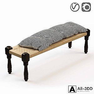 Bench in Indian style, Adas