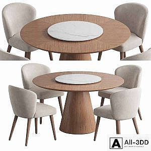 Angel Cerda table Aston chair