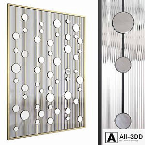 Decorative partition 015. (3 sizes, 3 materials)