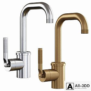 Landmark pure Single lever basin faucet by Samuel Heath