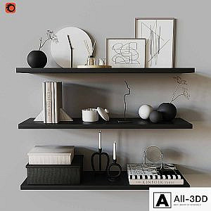 Decorative shelf 03