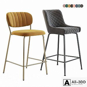 Bar stool Carol _ Jolien. B-120-1 _ Pollo