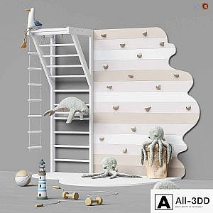Toys and furniture set 89