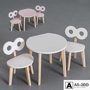 Ooh-Noo Childrens table and high chair