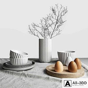 Decorative set for the kitchen