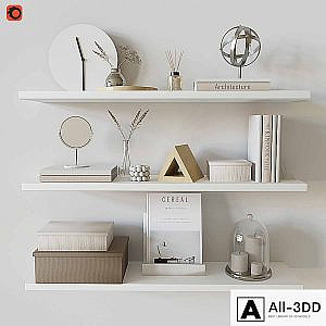Decorative shelf 04