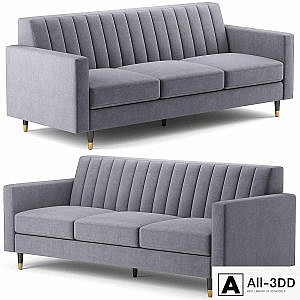 Lola Velvet Sofa Meridian Furniture