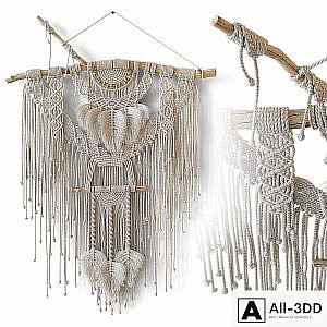 Macrame panels