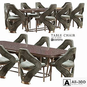 table chair modern