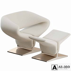 Ribbon Armchair by Artifort