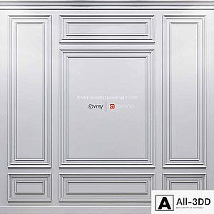 Wall molding panels vol. 1.024